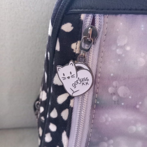 Santoro backpack used, black, 35 x 24 x 10 cm
