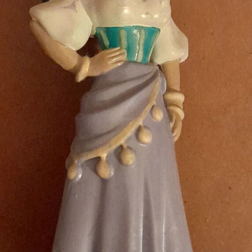 Comic figures like new, set of 4 with Asterix and Esmeralda