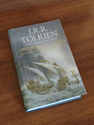 Unfinished Tales του J.R.R. Tolkien σκληρό εξώφυλλο σαν καινούργιο, αγγλικά