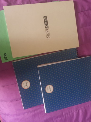 Notebooks set new, 4 pieces