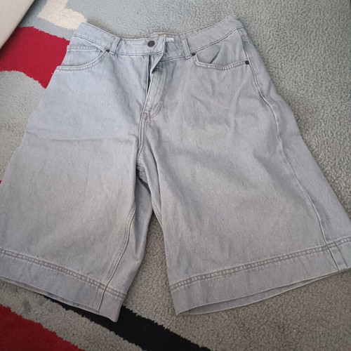Zip denim culottes Topshop size 42, XL, like new