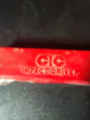 Impact driver CIC new in packaging