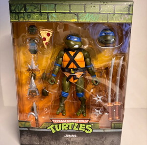 Super7 Leonardo - Teenage Mutant Ninja Turtles Ultimates! TMNT Φιγούρα δράσης