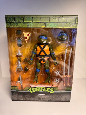 Super7 Леонардо - Костенурките Нинджа Ultimates! TMNT Фигура за действие