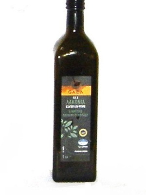 Συλλεκτικό γυάλινο μπουκάλι 1 lt Λακωνία by GAIA χωρίς περιεχόμενο