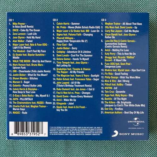 NOW THAT’S WHAT I CALL SUMMER HITS (3 cd)