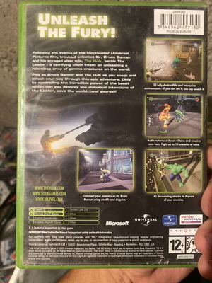 Hulk Xbox classic game