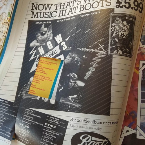 Smash Hits magazine used, 16-29 August 1984, English