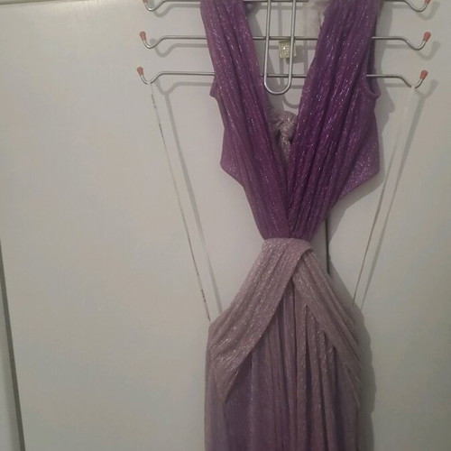 BSB Large Lurex Formal Dress like new, pink purple
