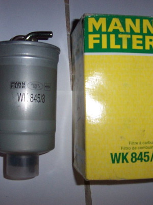 Φίλτρο καυσίμου MANN WK 845-3 καινούργιο για Ford Escort, Fiesta, Mazda