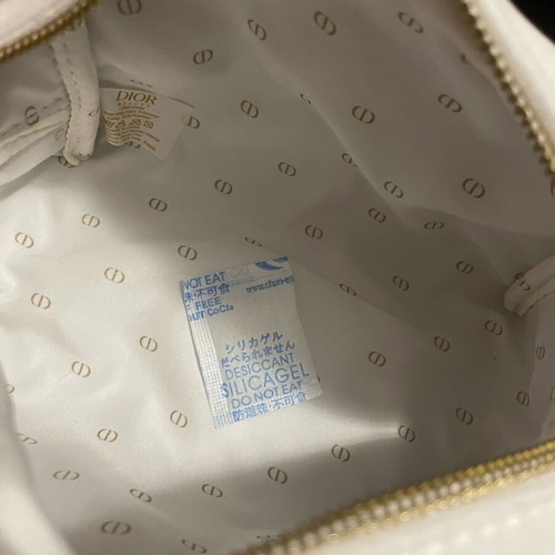 Velvet pouch Dior bag new white velvet evening pouch