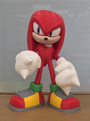3D Figure Knuckles the Echidna made to order