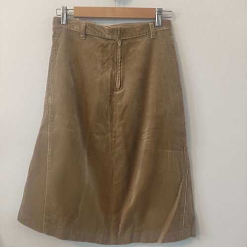 Benetton Cotton Velvet Skirt 12 Years Like New