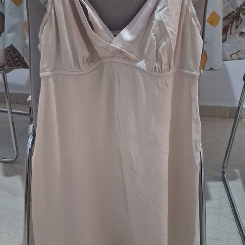 Oysho maternity nightdress, size Large, beige