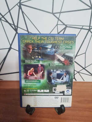 CSI PlayStation 2 game used with manual