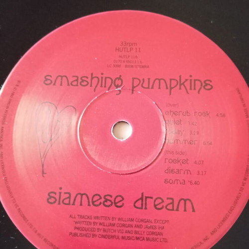 Smashing Pumpkins Siamese Dream double vinyl used, rock