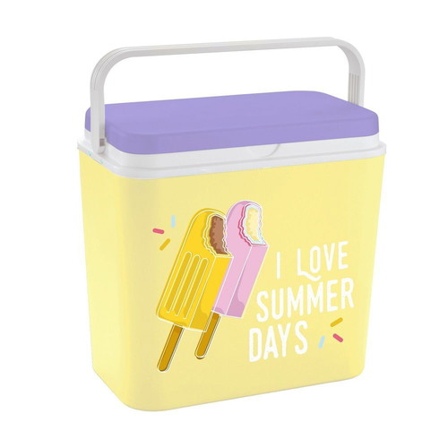 Atlantic 24L Passive Cooler Box New, Ice Cream Design