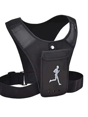 Running vest new with phone holder