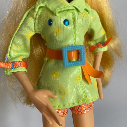 Vintage Stella Winx Club doll Umbrella Spring Showers by Mattel 2007 used