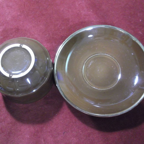 Nescafe Cappuccino porcelain cup and saucer set like new