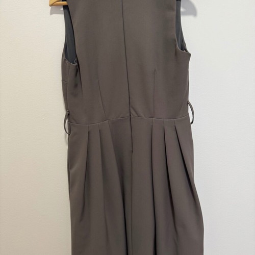 Le Vertige formal dress new, mouse color, size M with wide belt