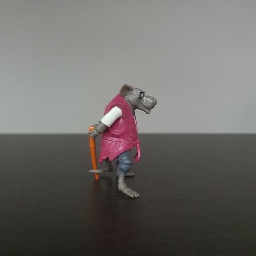Splinter Figure TMNT Mayhem 2023 used, 5cm