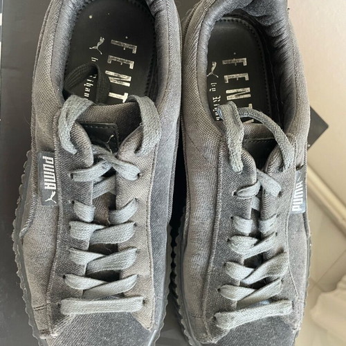 Puma x Fenty by Rihanna Sneakers size 38, grey, suede, like new
