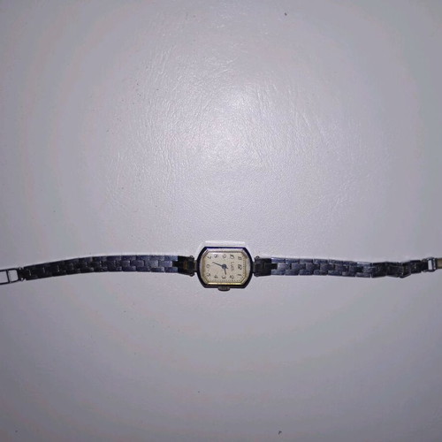 Luch women's authentic mechanical watch used, silver