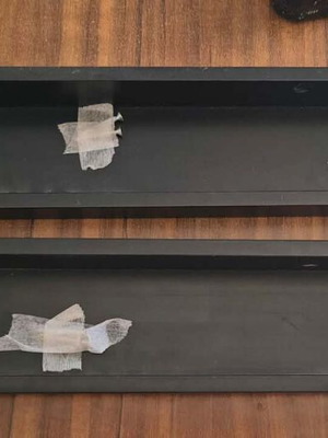 Shelves used, set of 2