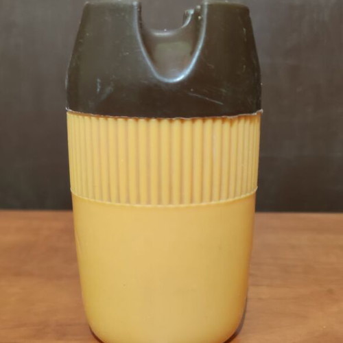 Monoplast vintage frappe shaker 70s, two-tone plastic