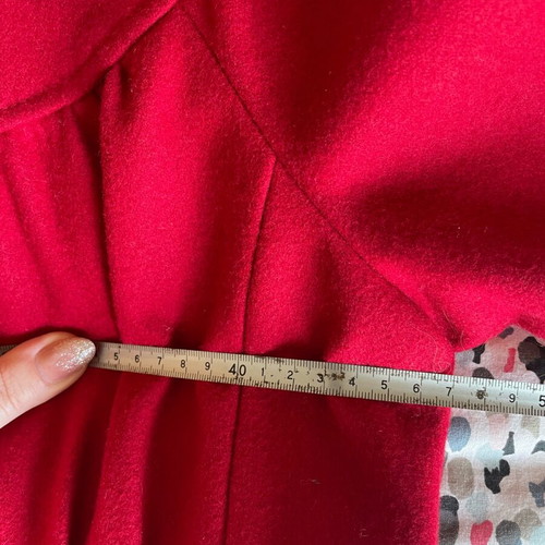 Guess medium red coat like new
