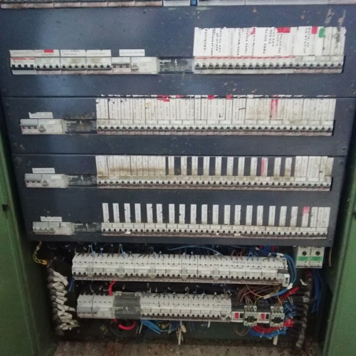 Three-phase panel 240 amber used