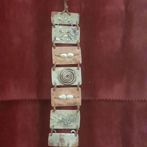 Copper silver handmade bracelet new