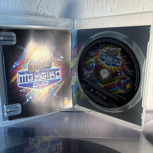 Buzz! Music Quiz PlayStation 3 game like new