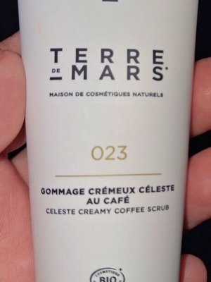 023 Céleste Creamy Coffee Face Scrub 40ml new