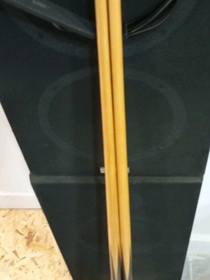 Mini billiard cues used, set of 2