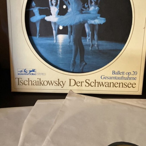 Tschaikovsky Der Schwanensee Ballett op. 20 3LP vinyl