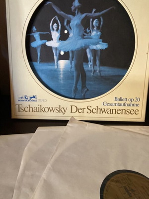 Tschaikovsky Der Schwanensee Ballett op. 20 3LP vinyl