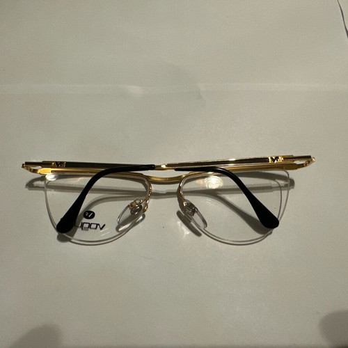 Vogue VO3031 ORO/NERO eyeglasses new, metal semi-rim frame