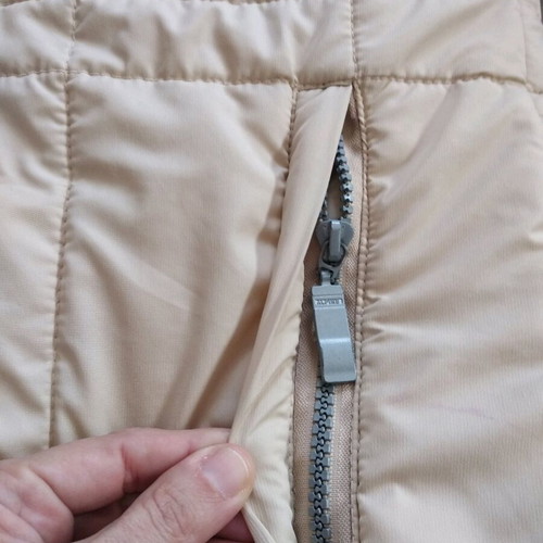 Alpine Pro beige winter jacket like new, removable hood