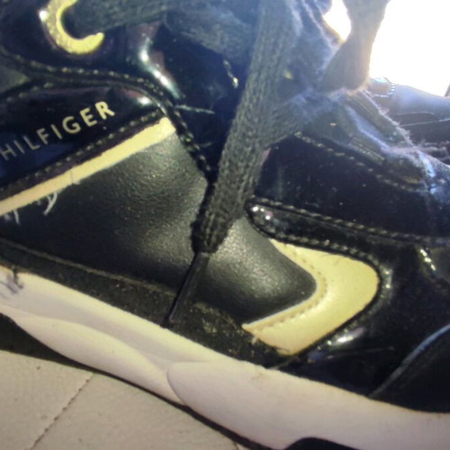 Tommy Hilfiger sneakers black like new, athletic size 39