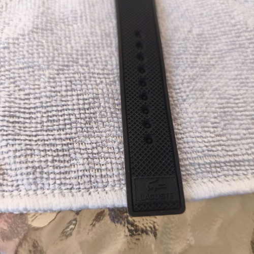 Lacoste Unisex Watch like new, black and gold