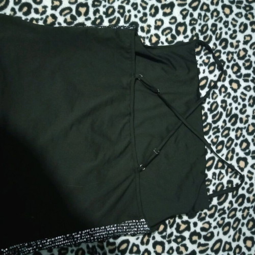 Black sequin t-shirt large like new
