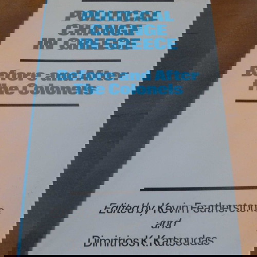 Βιβλίο Political Change in Greece Before and After the Colonels μεταχειρισμένο