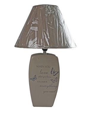 Επιτραπέζιο φωτιστικό καινούργιο, ύψος 45cm, λάμπα Ε14