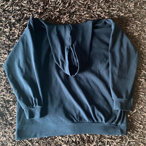 Black hoodie sweatshirt like new, size M unisex