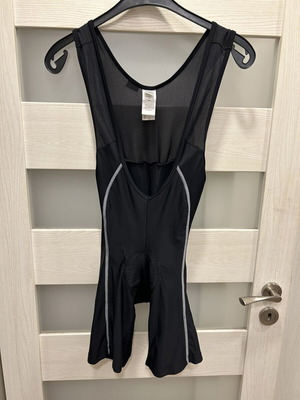 B'TWIN Men's Bib Shorts XL like new, padded cycling shorts