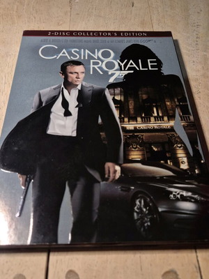 Casino Royale James Bond 2DVDs κασετίνα καινούργιο, δράσης με υπότιτλους