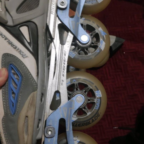 Rollerblade EU 38 24 cm new with free protective gear