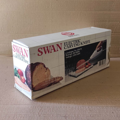 Vintage Swan electric knife like new, 1989